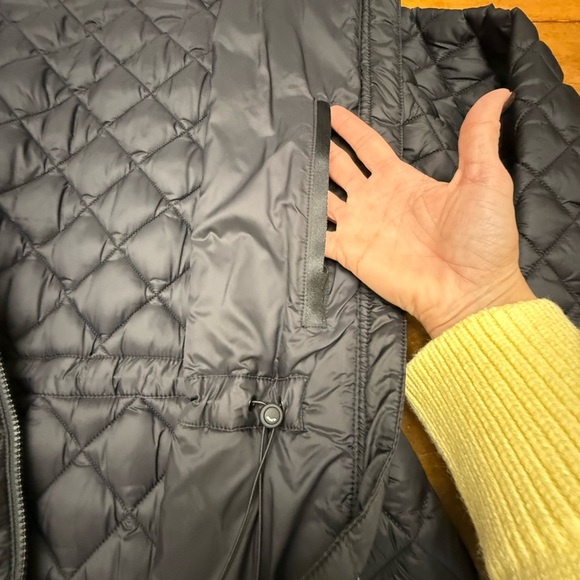 Athleta Whisper Featherless Parka 1X Black - Picture 12 of 16